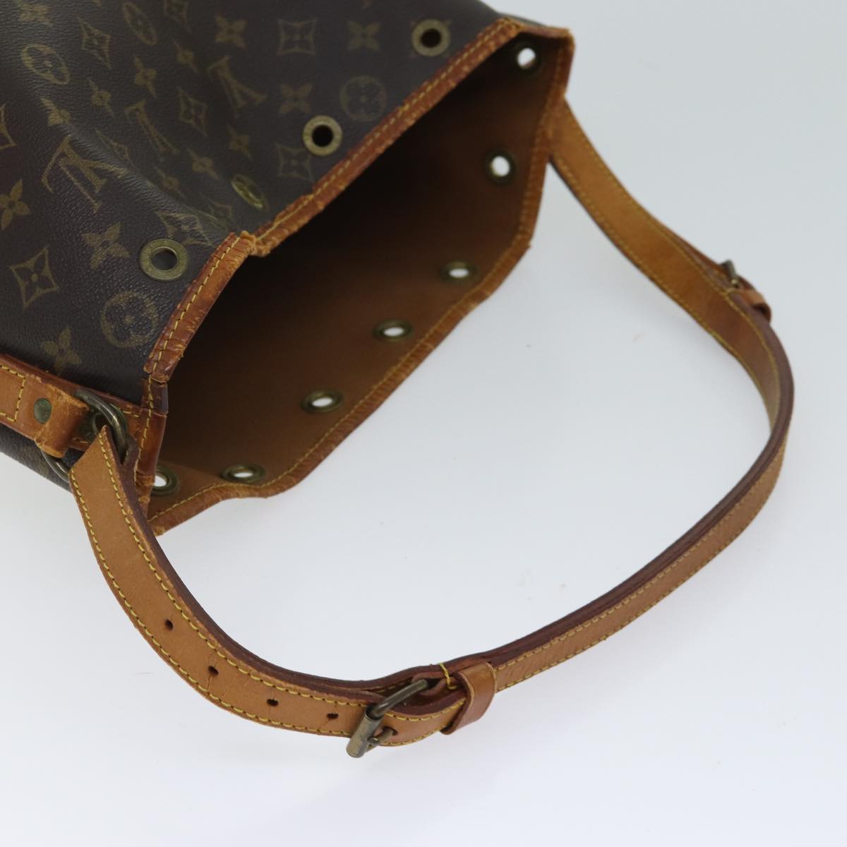 LOUIS VUITTON Monogram Noe Shoulder Bag M42224 LV Auth bs13007