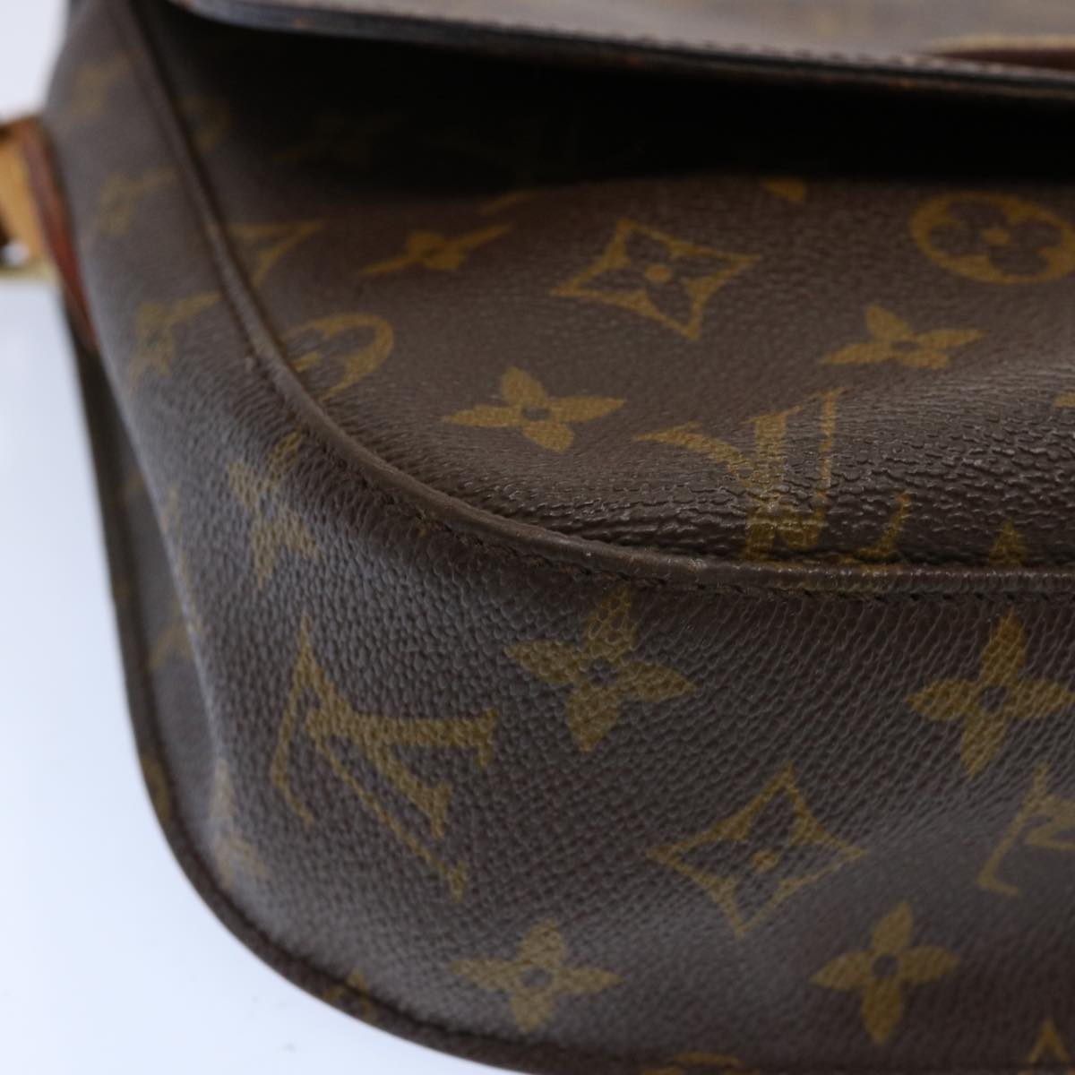 LOUIS VUITTON Monogram Saint Cloud GM Shoulder Bag Vintage M51242 Auth bs13008