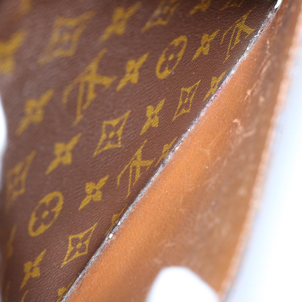 LOUIS VUITTON Monogram Saint Cloud GM Shoulder Bag Vintage M51242 Auth bs13008