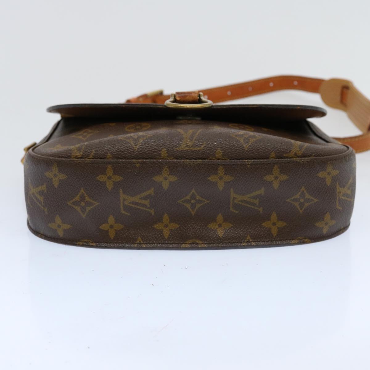 LOUIS VUITTON Monogram Saint Cloud GM Shoulder Bag Vintage M51242 Auth bs13008