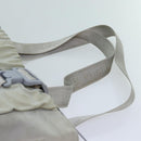 CHANEL Sports Line Tote Bag Canvas Gray CC Auth bs13030-14