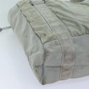 CHANEL Sports Line Tote Bag Canvas Gray CC Auth bs13030-16