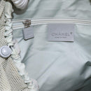 CHANEL Sports Line Tote Bag Canvas Gray CC Auth bs13030-18