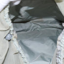 CHANEL Sports Line Tote Bag Canvas Gray CC Auth bs13030-11