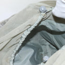 CHANEL Sports Line Tote Bag Canvas Gray CC Auth bs13030-20