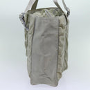 CHANEL Sports Line Tote Bag Canvas Gray CC Auth bs13030-4