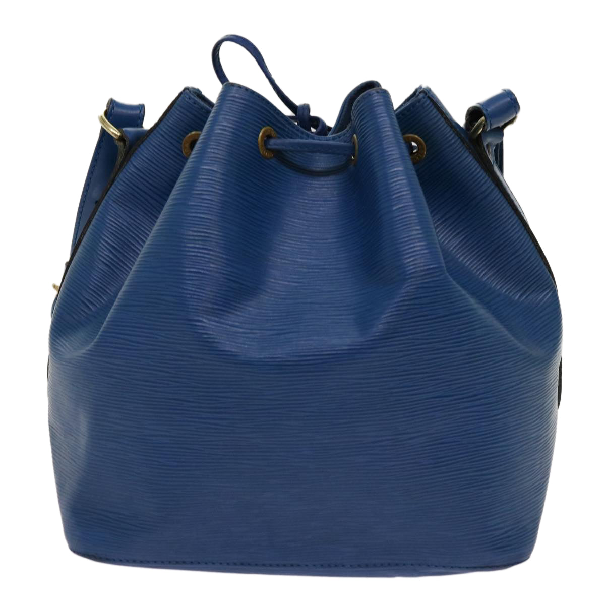 LOUIS VUITTON Epi Petit Noe Shoulder Bag Blue M44105 LV Auth bs13059 - 0