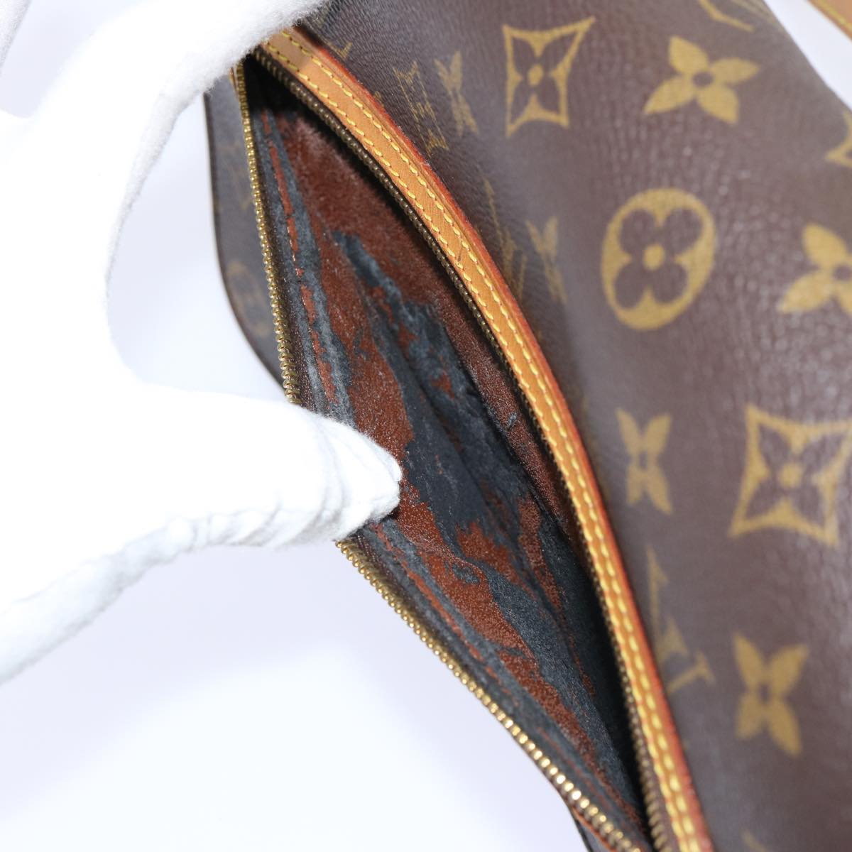 LOUIS VUITTON Monogram Saint Germain Shoulder Bag M51207 LV Auth bs13072