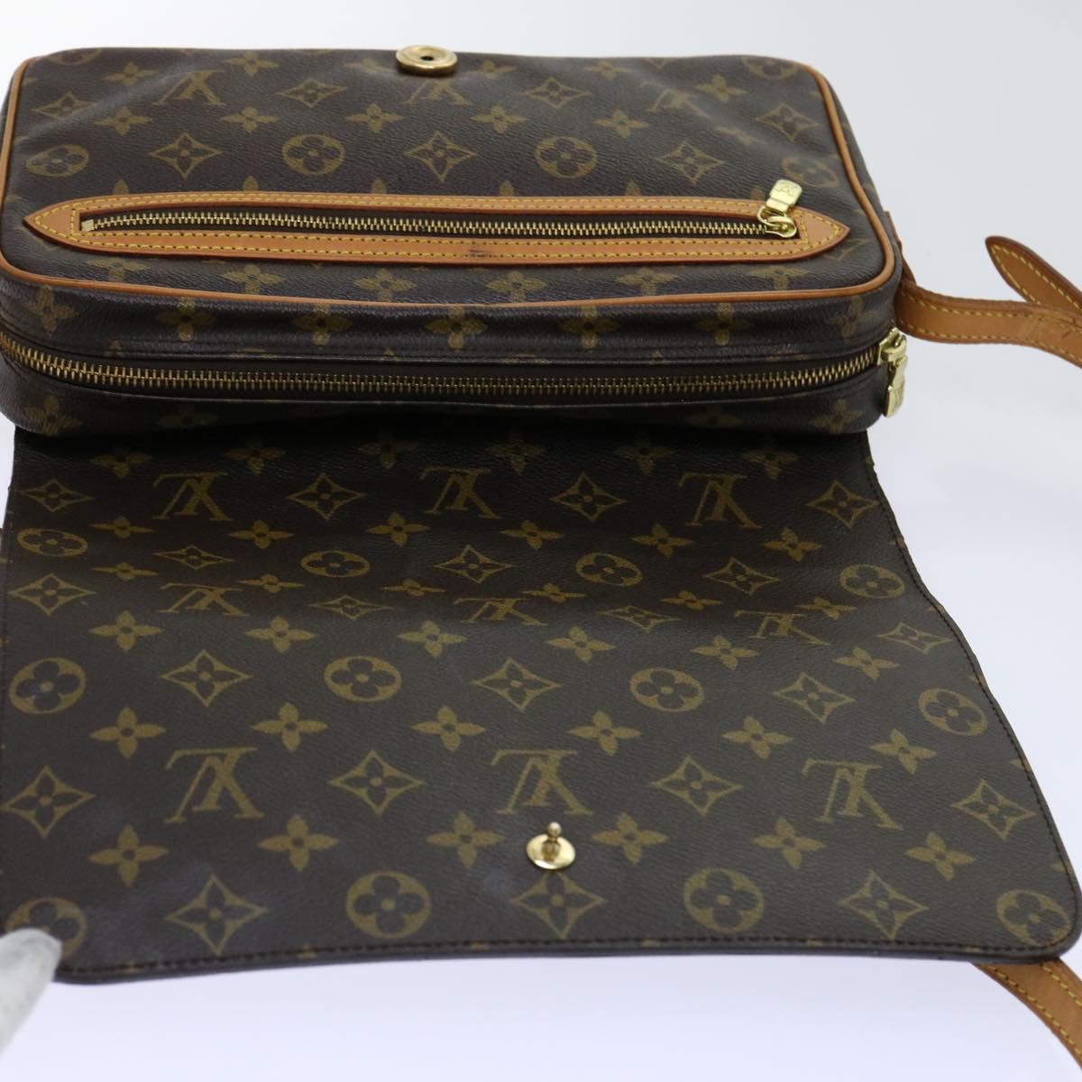 LOUIS VUITTON Monogram Saint Germain Shoulder Bag M51207 LV Auth bs13072