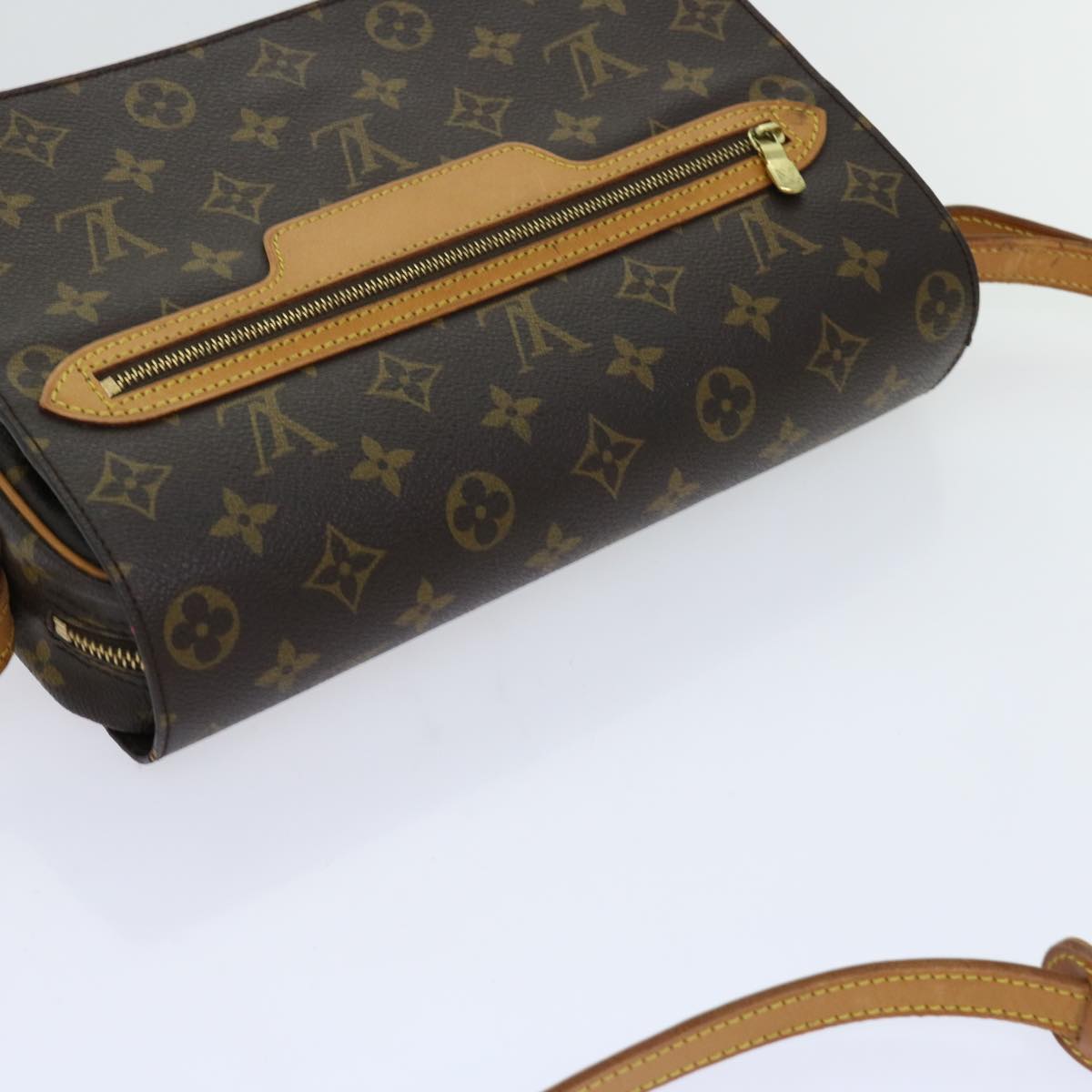 LOUIS VUITTON Monogram Saint Germain Shoulder Bag M51207 LV Auth bs13072