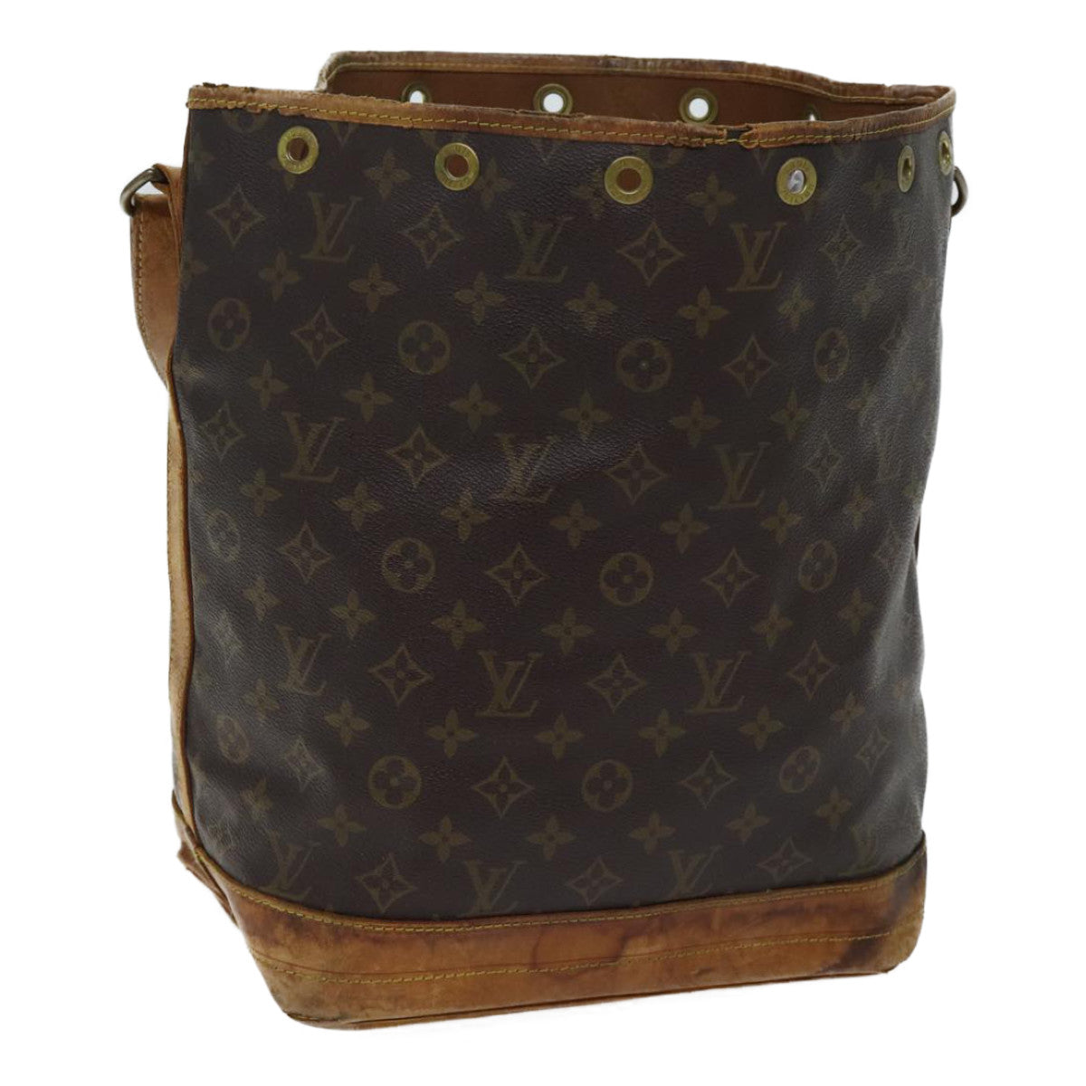 LOUIS VUITTON Monogram Noe Shoulder Bag M42224 LV Auth bs13074