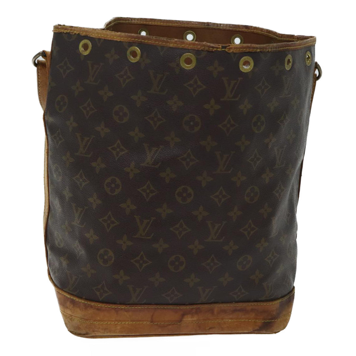 LOUIS VUITTON Monogram Noe Shoulder Bag M42224 LV Auth bs13074