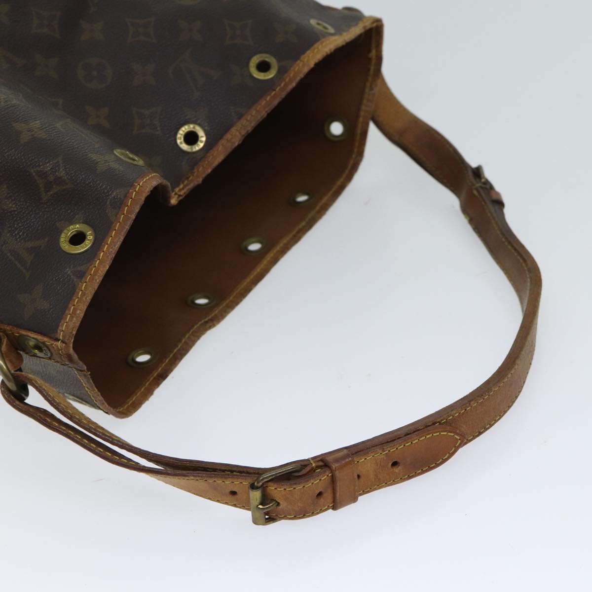 LOUIS VUITTON Monogram Noe Shoulder Bag M42224 LV Auth bs13074