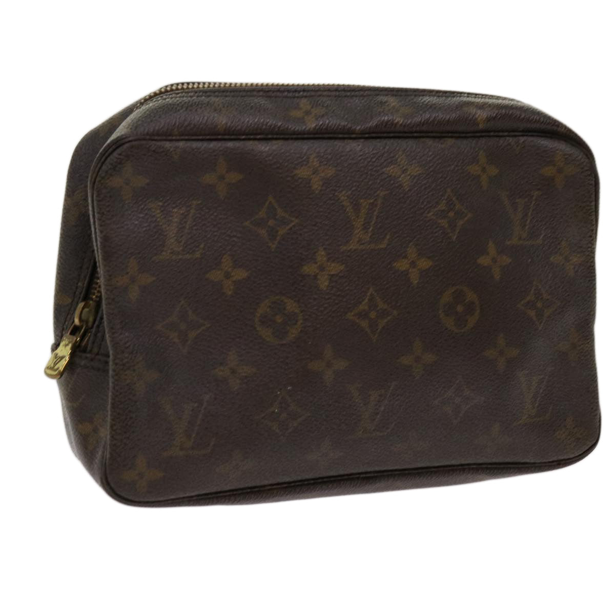 LOUIS VUITTON Monogram Trousse Toilette 23 Clutch Bag M47524 LV Auth bs13084