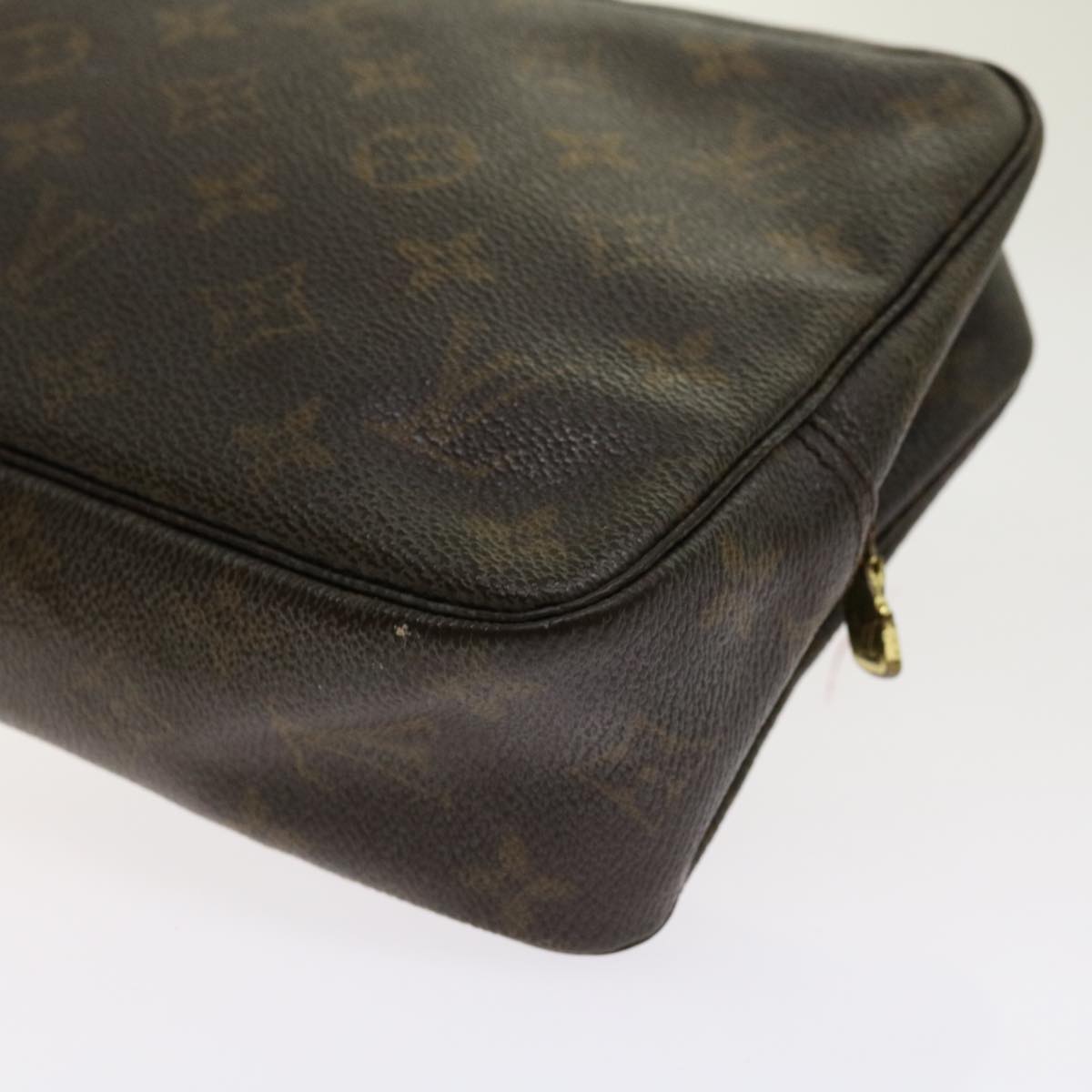 LOUIS VUITTON Monogram Trousse Toilette 23 Clutch Bag M47524 LV Auth bs13084