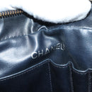 CHANEL Matelasse Chain Shoulder Bag Leather Black CC Auth bs13119-18