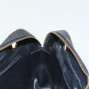 CHANEL Matelasse Chain Shoulder Bag Leather Black CC Auth bs13119-20