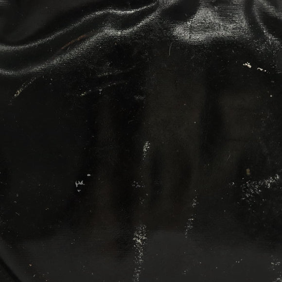 CHANEL Matelasse Chain Shoulder Bag Leather Black CC Auth bs13119