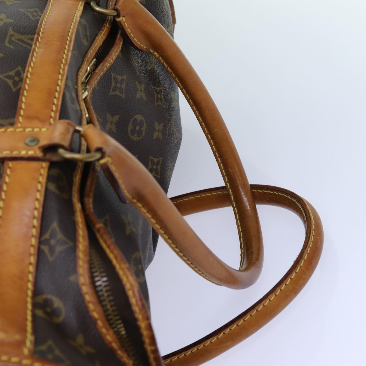 LOUIS VUITTON Monogram Sac Shan 50 Pet Carry M42021 LV Auth bs13130