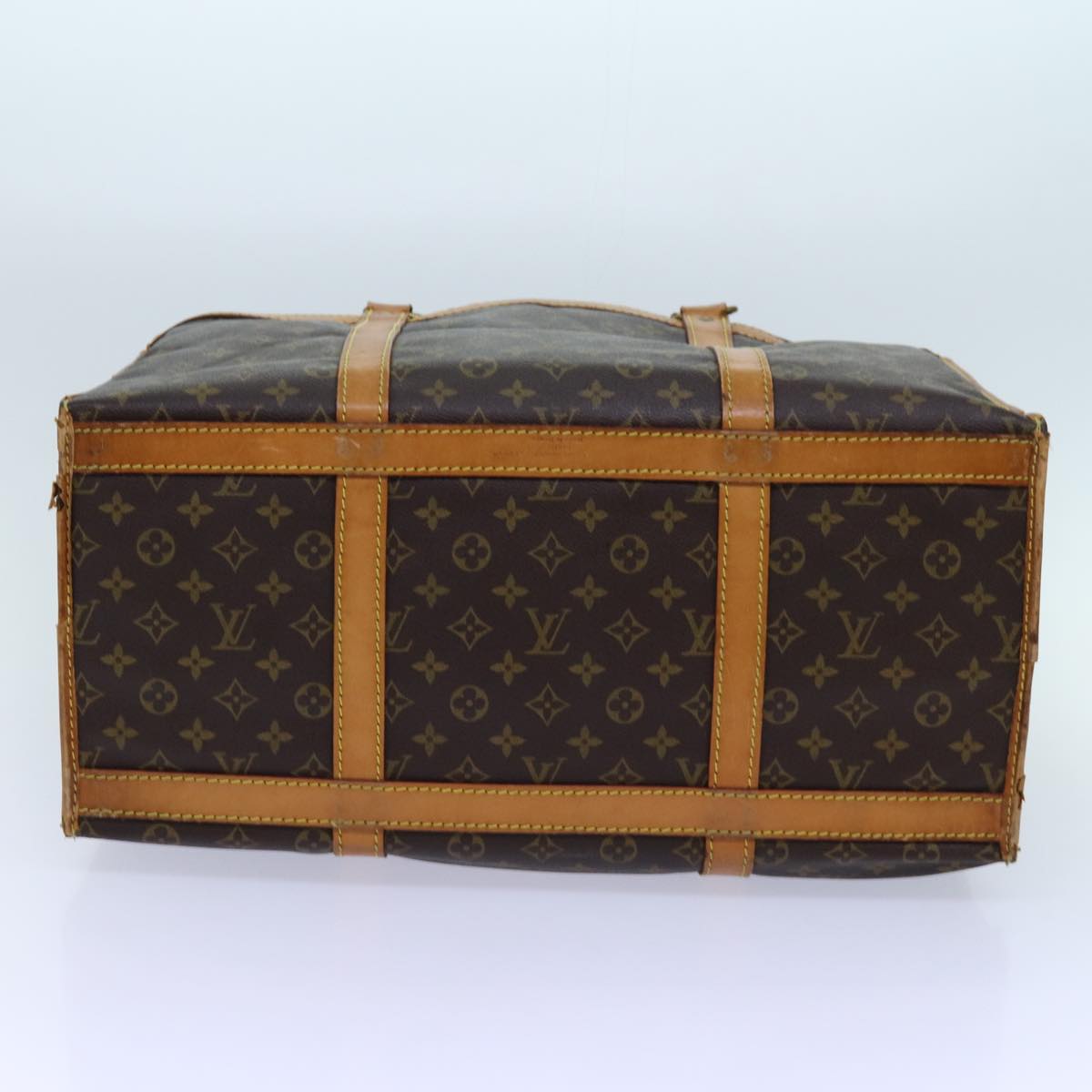 LOUIS VUITTON Monogram Sac Shan 50 Pet Carry M42021 LV Auth bs13130