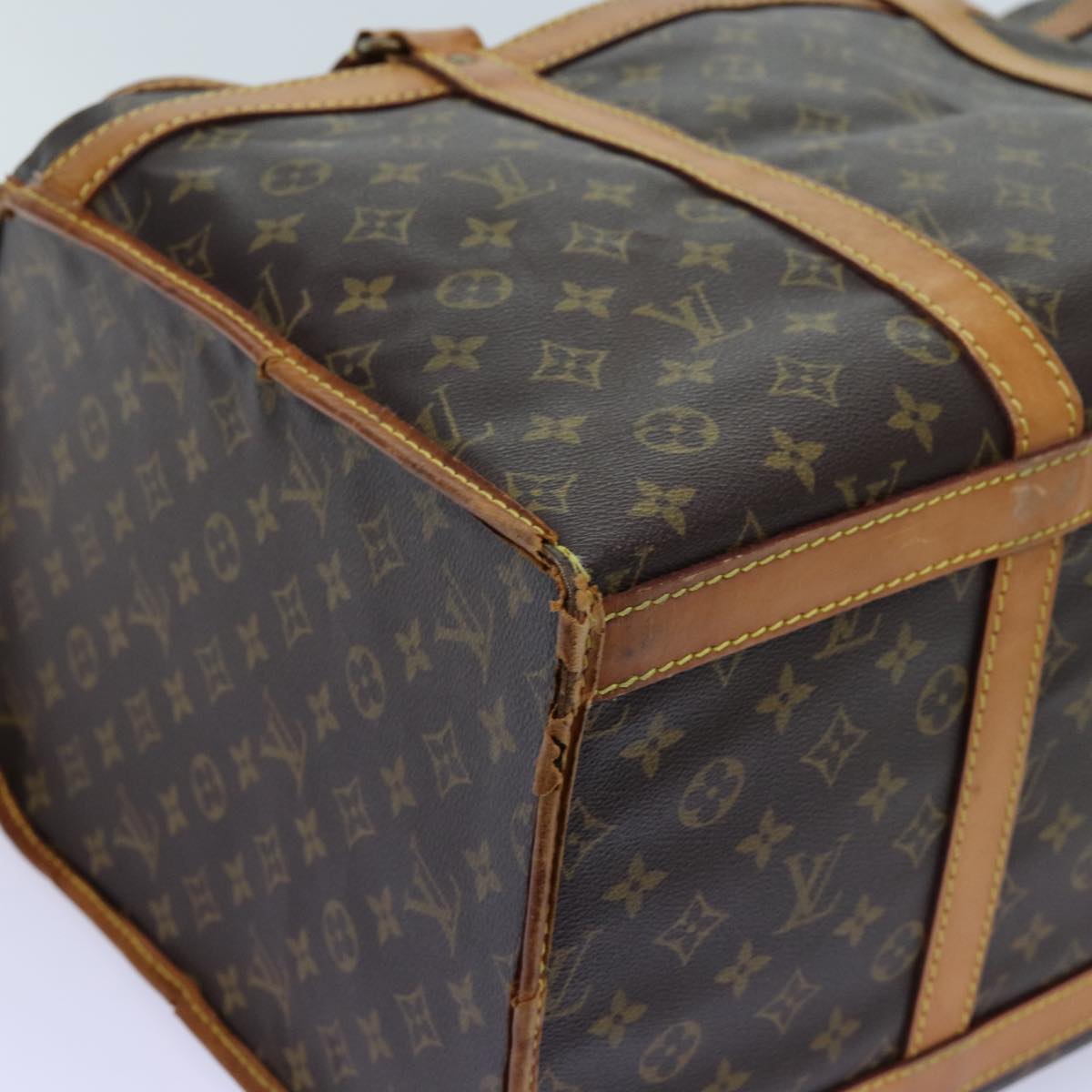 LOUIS VUITTON Monogram Sac Shan 50 Pet Carry M42021 LV Auth bs13130