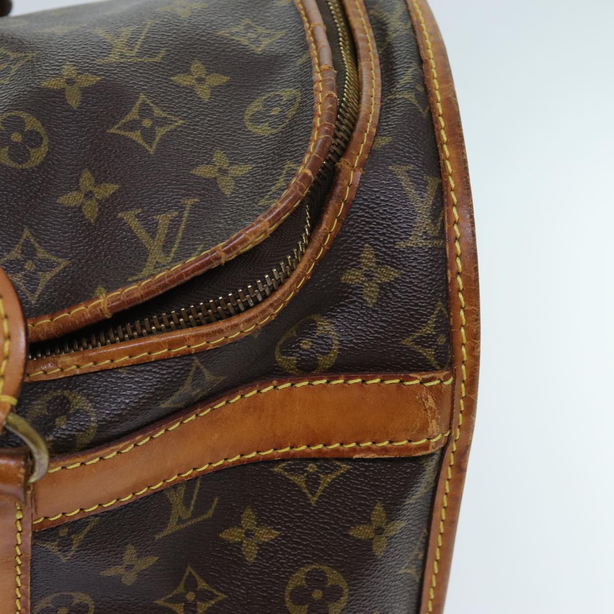 LOUIS VUITTON Monogram Sac Shan 50 Pet Carry M42021 LV Auth bs13130 - 0