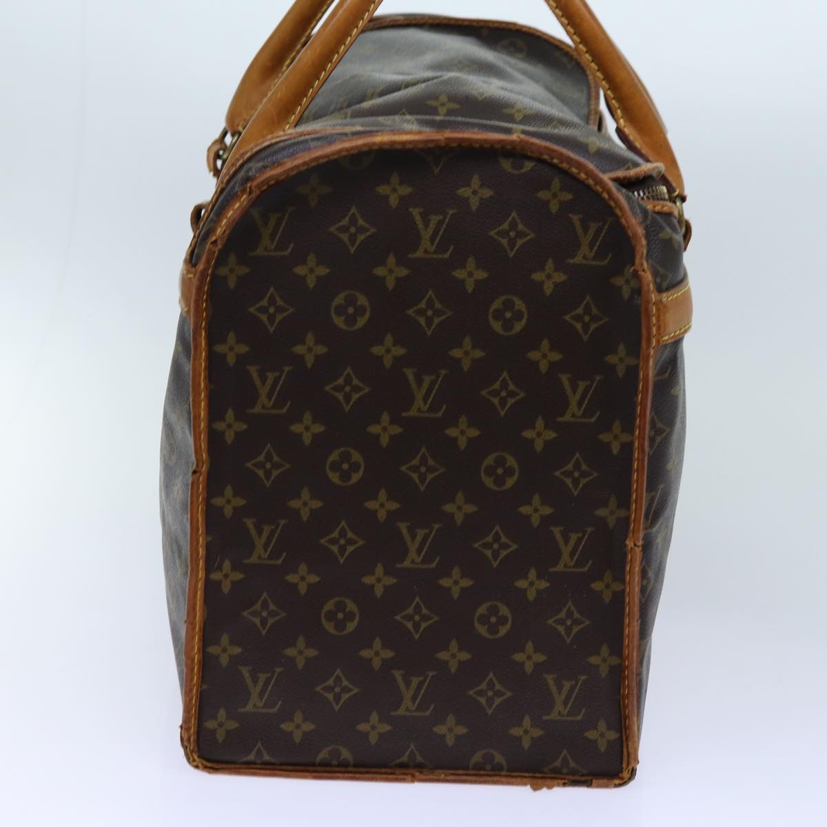 LOUIS VUITTON Monogram Sac Shan 50 Pet Carry M42021 LV Auth bs13130