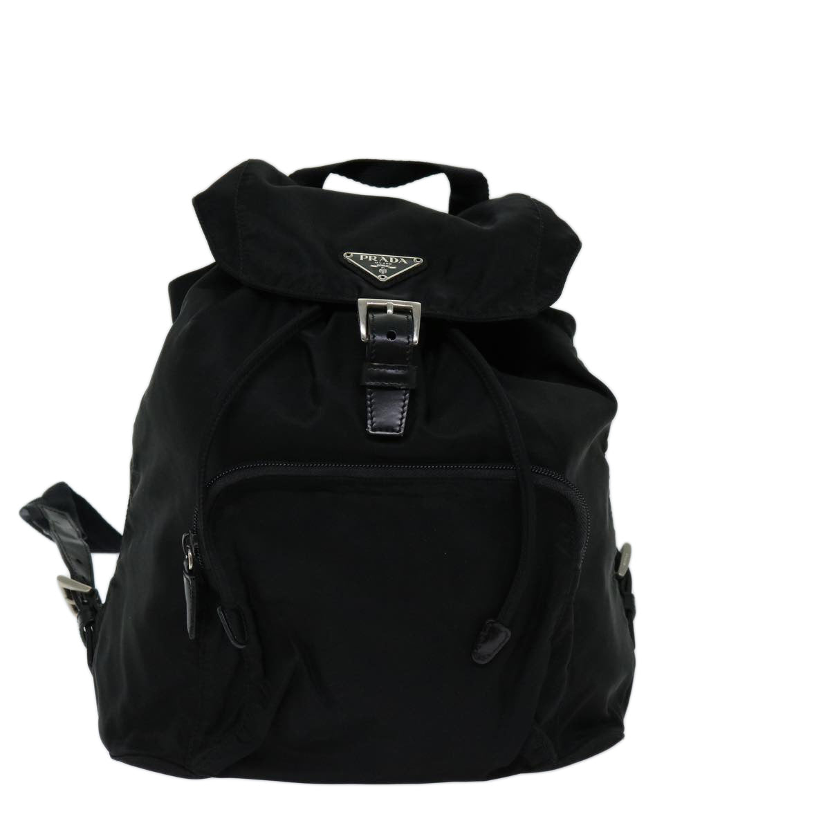 PRADA Backpack Nylon Black Auth bs13133