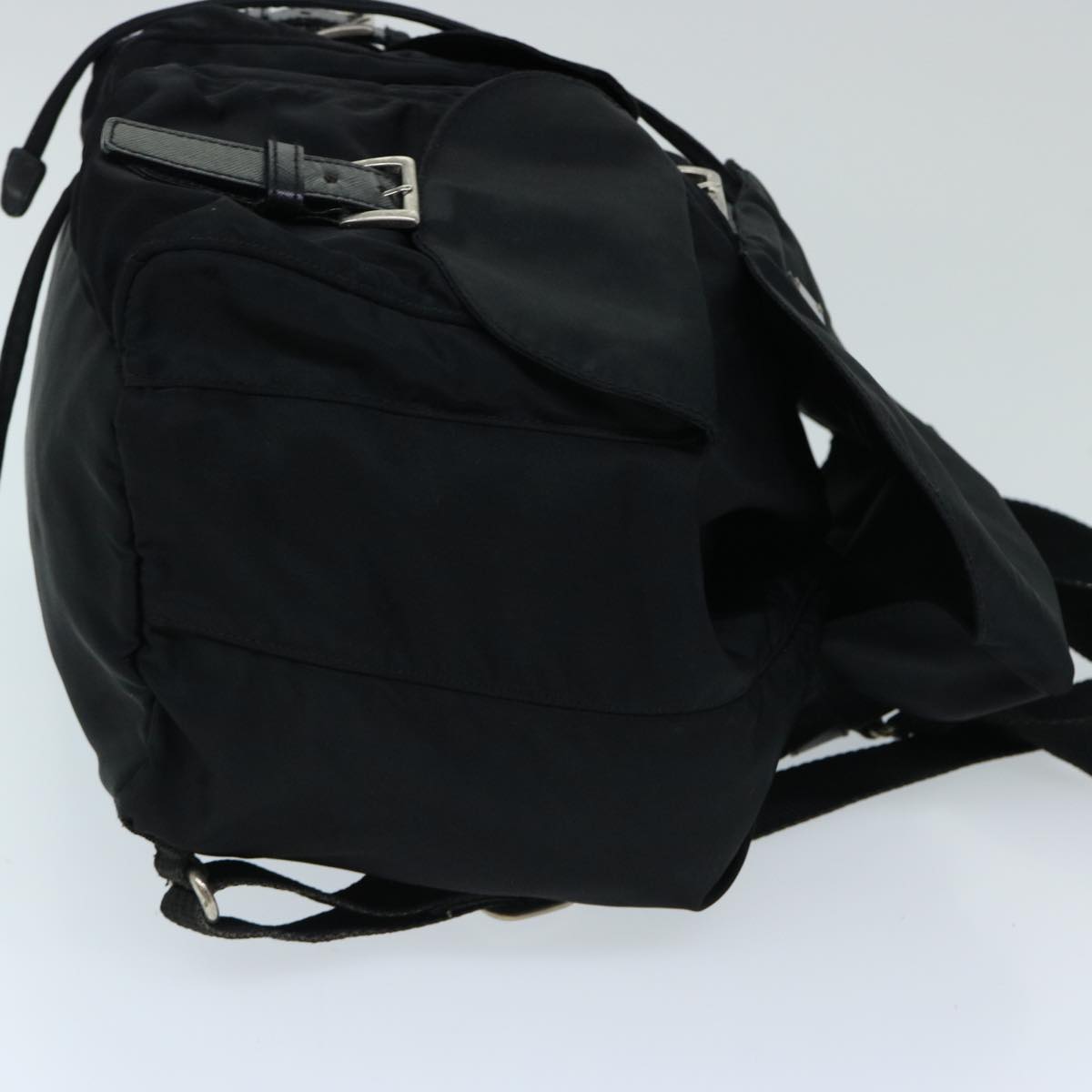 PRADA Backpack Nylon Black Auth bs13152