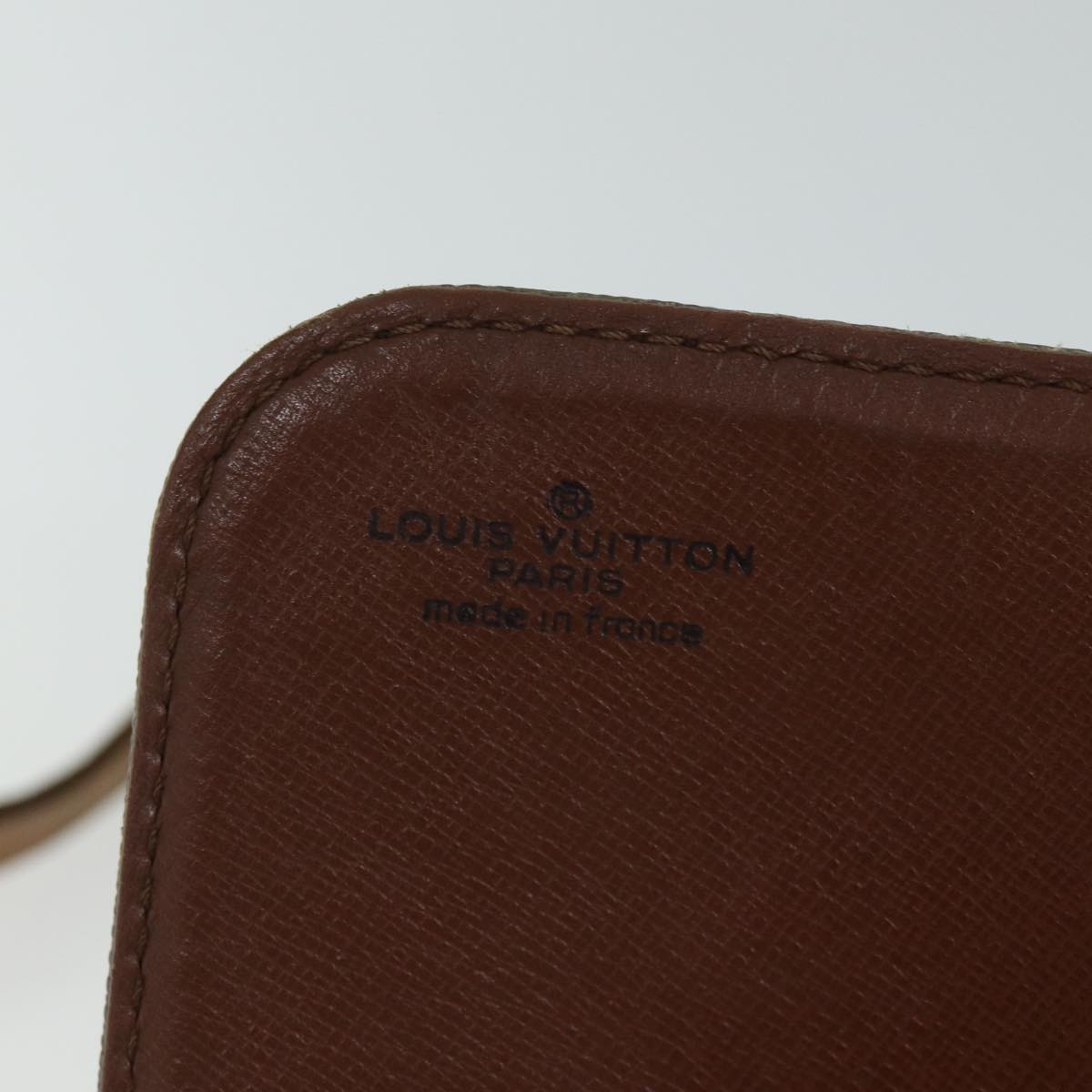 LOUIS VUITTON Monogram Cartouchiere GM Shoulder Bag Vintage M51252 Auth bs13169