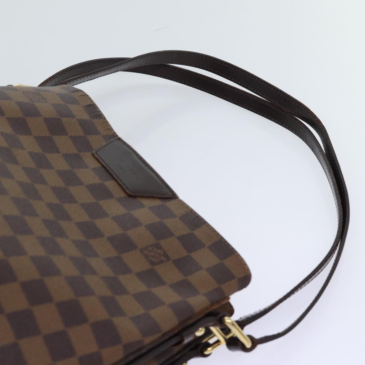 LOUIS VUITTON Damier Ebene Cabas Rivington Shoulder Bag N41108 LV Auth bs13175