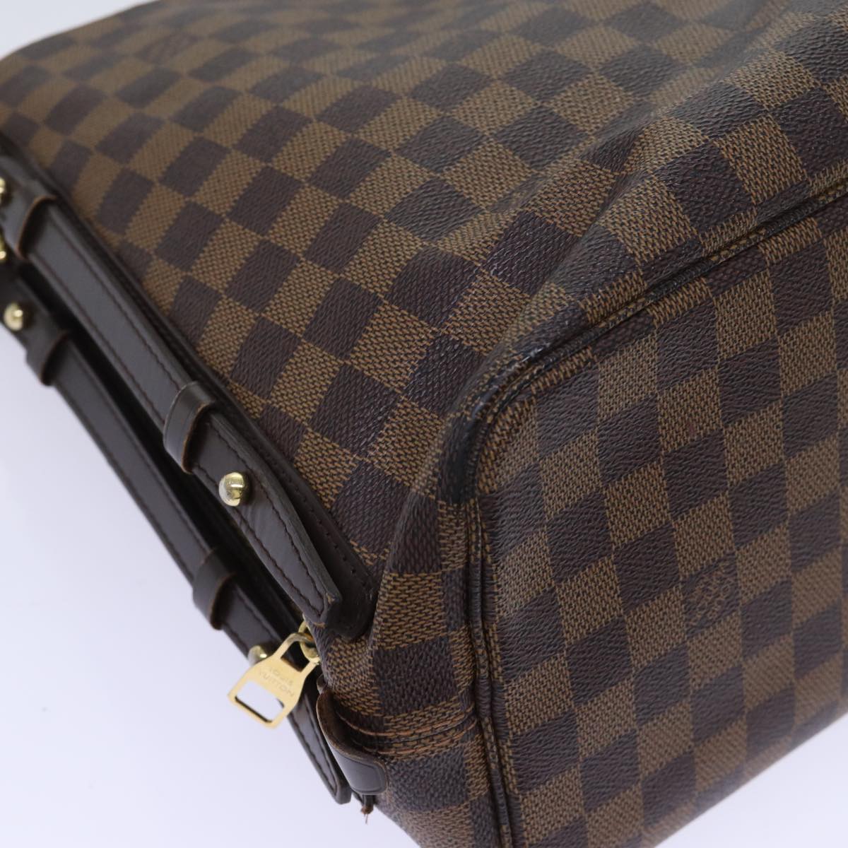 LOUIS VUITTON Damier Ebene Cabas Rivington Shoulder Bag N41108 LV Auth bs13175