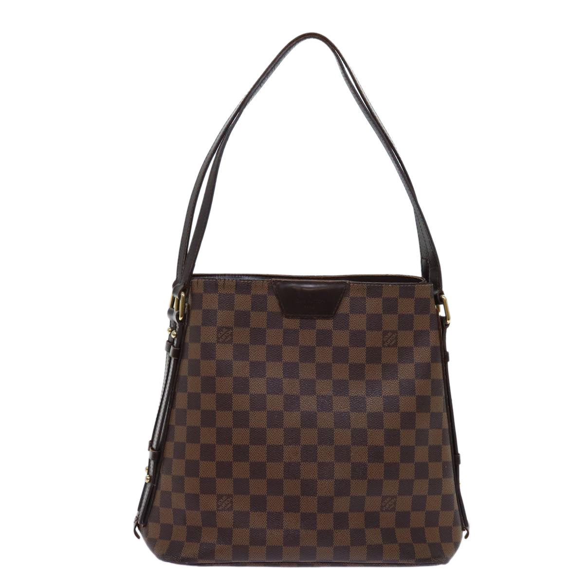 LOUIS VUITTON Damier Ebene Cabas Rivington Shoulder Bag N41108 LV Auth bs13175