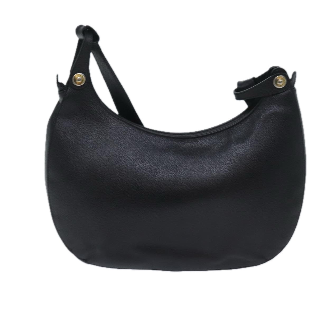 GIVENCHY Shoulder Bag Leather Black Auth bs13197 - 0