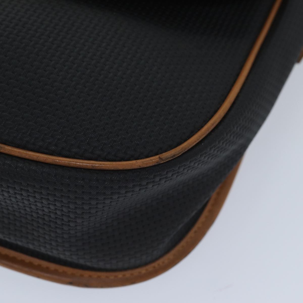 SAINT LAURENT Shoulder Bag PVC Black Auth bs13215