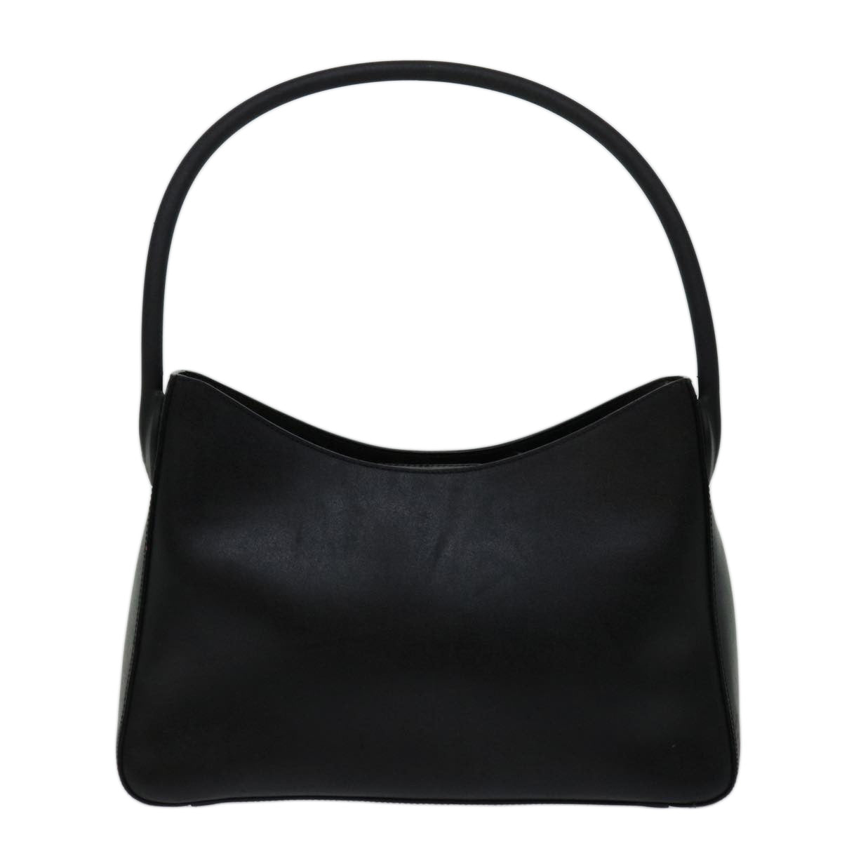 Miu Miu Shoulder Bag Leather Black Auth bs13224 - 0