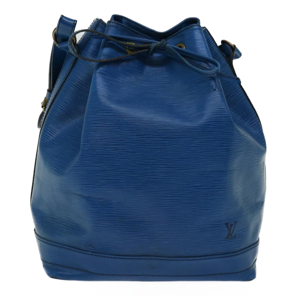 LOUIS VUITTON Epi Noe Shoulder Bag Blue M44005 LV Auth bs13228