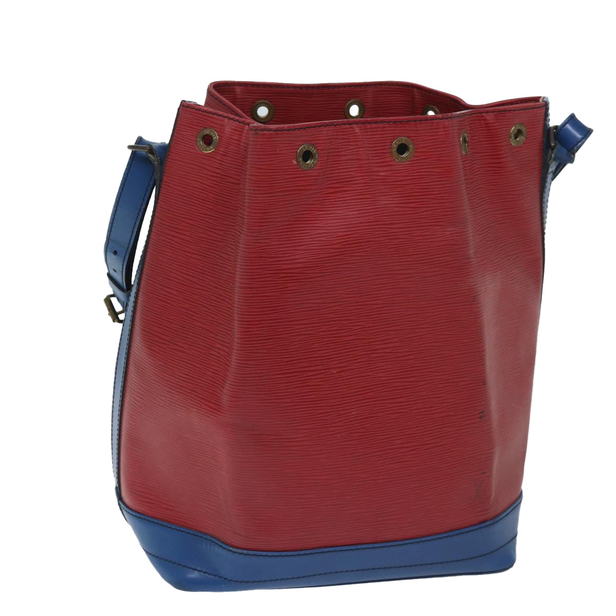 LOUIS VUITTON Epi Noe Shoulder Bag Bicolor Red Blue M44084 LV Auth bs13230