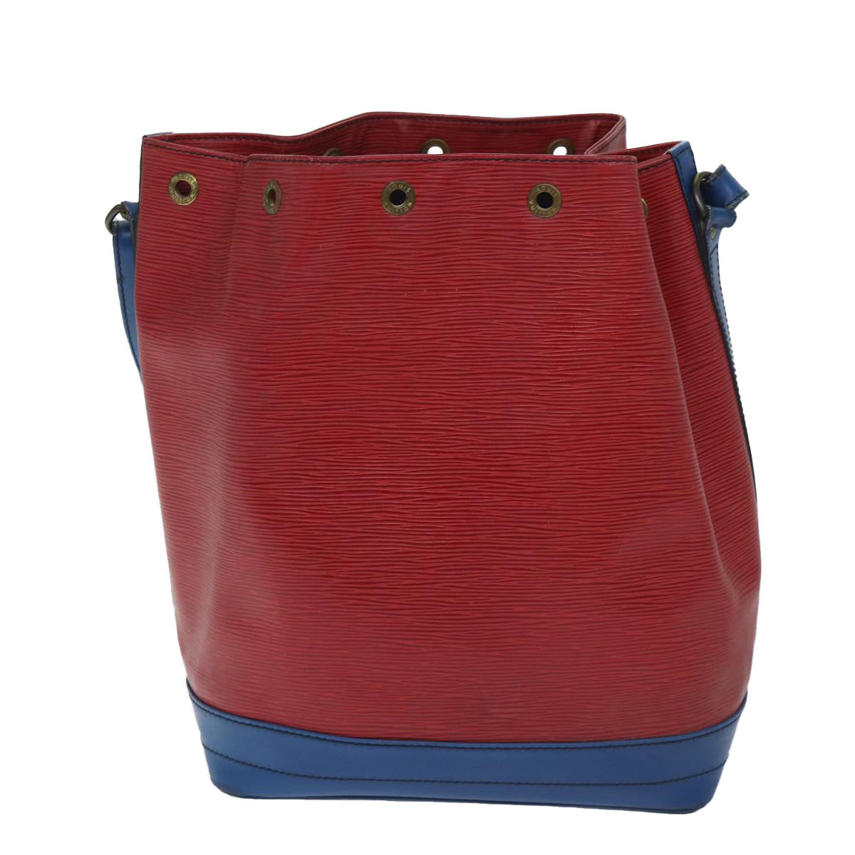 LOUIS VUITTON Epi Noe Shoulder Bag Bicolor Red Blue M44084 LV Auth bs13230