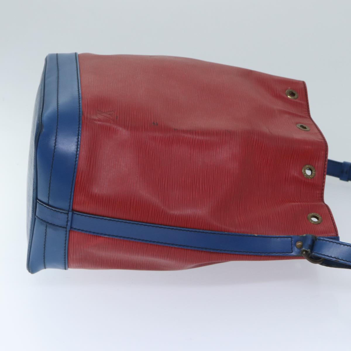 LOUIS VUITTON Epi Noe Shoulder Bag Bicolor Red Blue M44084 LV Auth bs13230