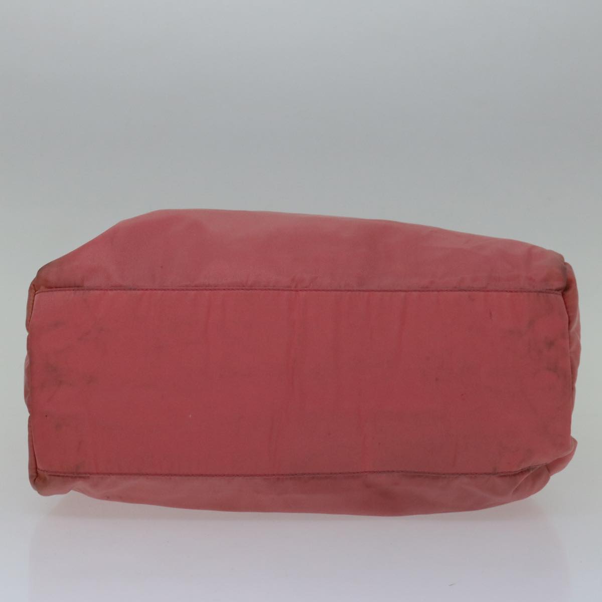 PRADA Hand Bag Nylon Pink Auth bs13247