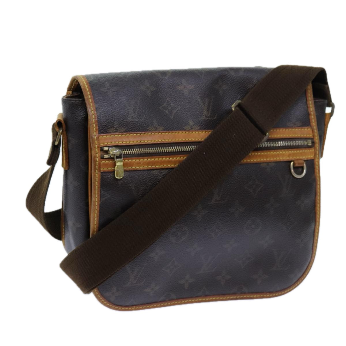 LOUIS VUITTON Monogram Messenger Bosphore PM Shoulder Bag M40106 LV Auth bs13280