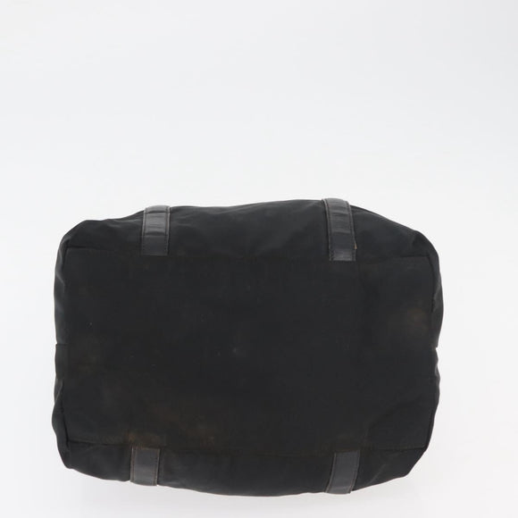 PRADA Hand Bag Nylon Black Auth bs13283