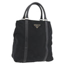 PRADA Hand Bag Nylon Black Auth bs13283-1