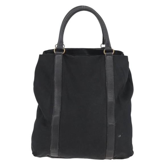 PRADA Hand Bag Nylon Black Auth bs13283
