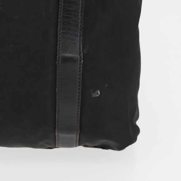 PRADA Hand Bag Nylon Black Auth bs13283