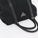 PRADA Hand Bag Nylon Black Auth bs13283-7