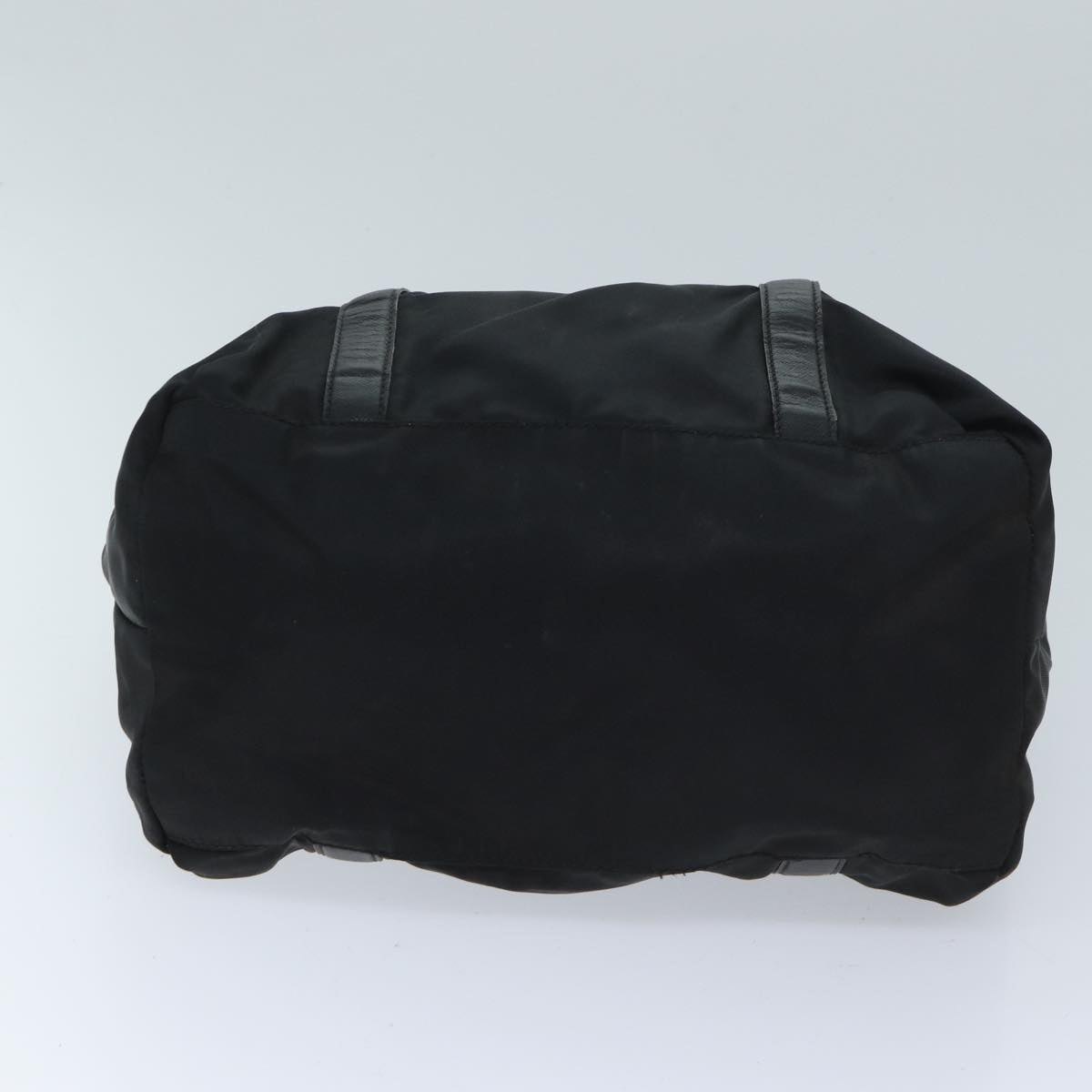 PRADA Hand Bag Nylon Black Auth bs13283