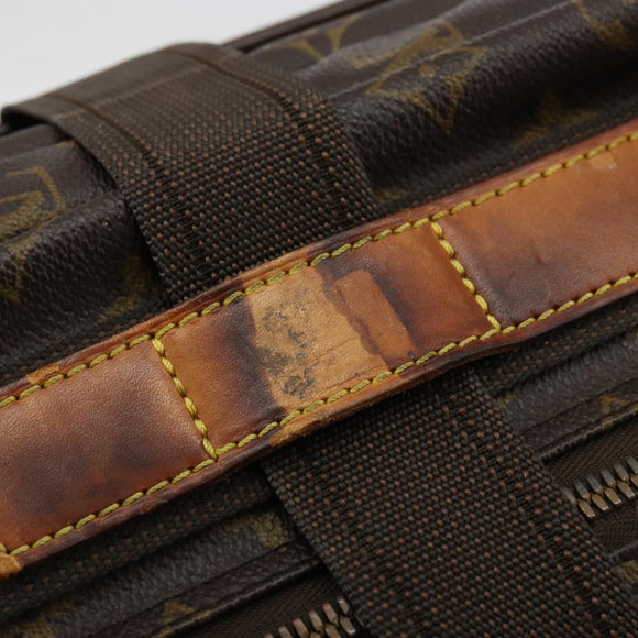 LOUIS VUITTON Monogram Satellite 70 Boston Bag M23350 LV Auth bs13295