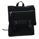 GUCCI Web Sherry Line Backpack Nylon Black Green Red 246407 Auth bs13331-1